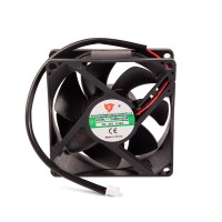 Вентилятор 80x80x25 DC24V 0,24А (5000RPM) Вентилятор 80x80x25 DC24V 0,24А (5000RPM)