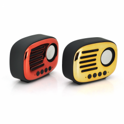 Колонка A4 Bluetooth 4.1 до 10m, 1х5W, 4?, 600mAh, ?90dB, TF card/USB, DC 5V, Red