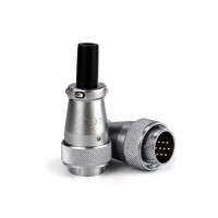 Разъем десятиполюсный кабельный WS24J10TQ (штекер) Welding Dragon