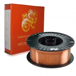 Проволока омедненная ER 70S-6 Welding Dragon (15 кг) для сварки / Сварочная проволока 1.2