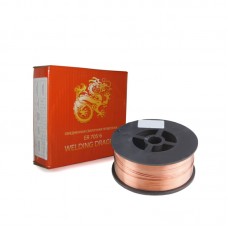 Проволока омедненная ER 70S-6 Welding Dragon (1кг) для низкоуглеродистых и низколегированных сталей для аргоновой сварки