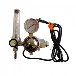 Редуктор Welding Dragon GH-258 универсальный с подогревом с манометром для аргонодувной сварки