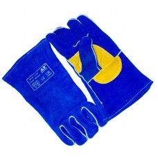 Сварочные перчитки Ally Protect AP-1201 из спилка для ручной дуговой и полуавтоматической сварки