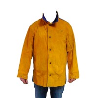 Защитная куртка сварщика Ally Protect (AP-3060) / Сварочная куртка для защиты от брызг / Спец одежда для сварщика XL Защитная куртка сварщика Ally Protect (AP-3060) / Сварочная куртка для защиты от брызг / Спец одежда для сварщика XL