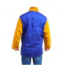 Защитная куртка сварщика Ally Protect (AP-3060) / Сварочная куртка для защиты от брызг / Спец одежда для сварщика XL