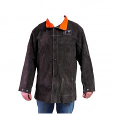 Защитная куртка сварщика Ally Protect (AP-5130) / Спилковый защитный пиджак для сварочных работ