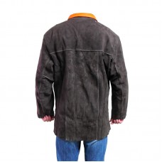 Защитная куртка сварщика Ally Protect (AP-5130) / Спилковый защитный пиджак для сварочных работ