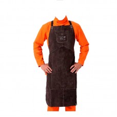 Защитный фартук сварщика Ally Protect (AP-6100) / Спец одежда для сварки / Защитный сварочный фартук