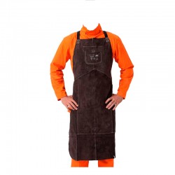 Защитный фартук сварщика Ally Protect (AP-6100) / Спец одежда для сварки / Защитный сварочный фартук