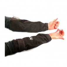 Защитные нарукавники сварщика Ally Protect (AP-9101) / Сварочные нарукавники спилковые / Спец одежда для сварки