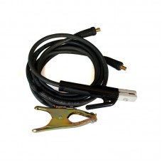 Комплект сварочных кабелей с клеммой массы Welding Dragon 400 А, 3 м для ручной сварки ММА