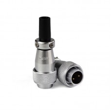 Разъем двухполюсный кабельный WS16J2TQ (штекер) Welding Dragon / Разъемное соединение для сварочных аппаратов