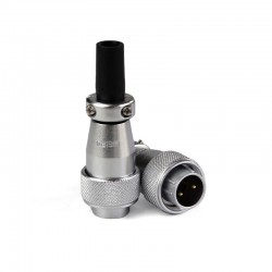 Разъем двухполюсный кабельный WS16J2TQ (штекер) Welding Dragon / Разъемное соединение для сварочных аппаратов