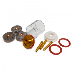 Комплект для горелок TIG сварки Pyrex MEGAFLO для WP-17/18/26 WeCut