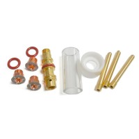 Комплект для аргонодуговой сварки TIG Pyrex для горелок WP-17/18/26 WeCut Комплект для аргонодуговой сварки TIG Pyrex для горелок WP-17/18/26 WeCut