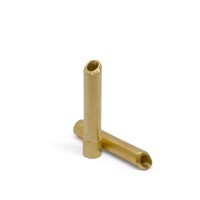 Цанга скошенная короткая к соплу Pyrex для WP-17/18/26 WeCut 2.4