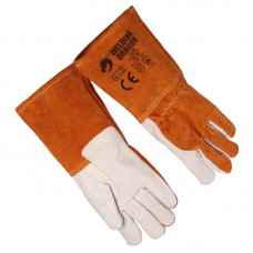 Сварочные перчатки Welding Dragon 1129, XL комбинированные краги и спилок для полуавтоматической сварки