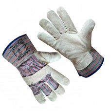 Перчатки рабочие комбинированные 1220, XL для работы с камнем, металлом, ремонтных и сварочных работ