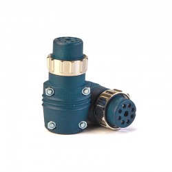 Кабельный разъем  девятиполюсный 9PAN/F (гнездо) Welding Dragon / Разъемное соединение для сварочных горелок