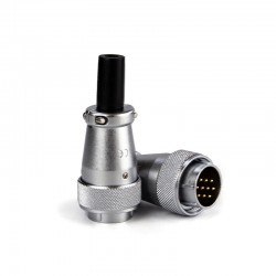 Кабельный разъем десятиполюсный WS24J10TQ (штекер) Welding Dragon / Разъемное соединение для подающего механизма