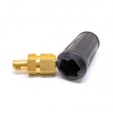 Разъем кабельный 70-95 (штекер) Welding Dragon / Байонетное соединение для держателей электродов и клемм массы