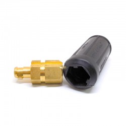 Разъем кабельный 70-95 (штекер) Welding Dragon / Байонетное соединение для держателей электродов и клемм массы