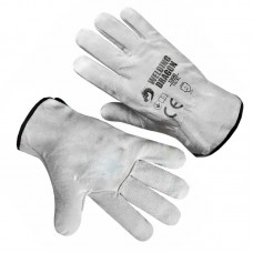 Перчатки рабочие универсальные спилковые Welding Dragon 1300, XL для ремонтных, монтажных и сварочных работ