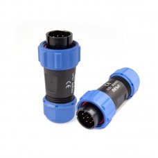 Кабельный разъем девятиполюсный SP2110-P9I (штекер) Welding Dragon / Разъемное соединение для сварочного оборудования