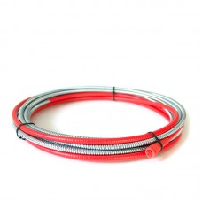 Канал подающий красный для горелок XP8 5м, Parweld / Подающий тефлоновый канал проволоки / Спираль подающая