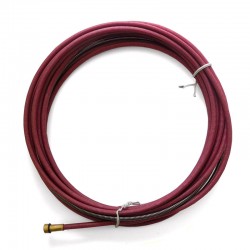 Канал подающий красный 2.0/4.5, 6.4м / Подающий тефлоновый канал проволоки / Спираль подающая