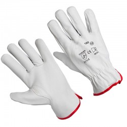 Перчатки рабочие 1202, XXL (11) сварочные / Перчатки сварочные спилковые усиленные