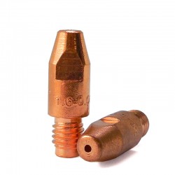 Токосъемный наконечник E-Cu M8x30x1.6, WeCut для сварочных горелок MB-36KD, PRO3600, MB-501D