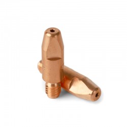 Токосъемный наконечник E-Cu Al M6x28x1.0, Parweld для сварочных горелок MIG/MAG