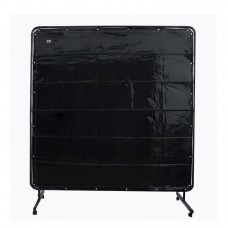 Защитный экран Ally Protect 1800х2000 мм для сварочных работ / Сварочная штора на колесах