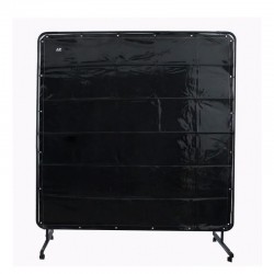 Защитный экран Ally Protect 1800х2000 мм для сварочных работ / Сварочная штора на колесах