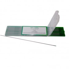 Вольфрамовый электрод WP 1.0 мм, длинной 175 мм для сварки / Сварочные вольфрамовые электроды зеленые