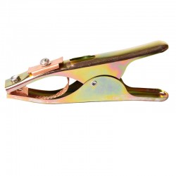 Зажим массы French type 400A латунные губки / Клемма массы / Зажим крокодил для сварки