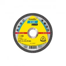 Отрезной круг Klingspor A60 Extra Kronenflex 125 x 1.0 x 22.23